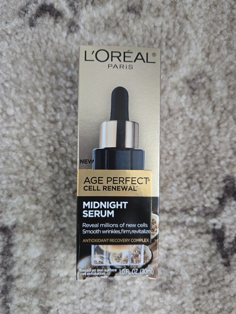 Age Perfect Midnight Serum - Golden/Black
